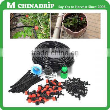 New Mini Drip Irrigation System Plant Self Watering Garden Hose Kits DIY