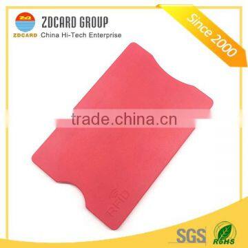 ABS Material RFID Plastic Credit Card Holder