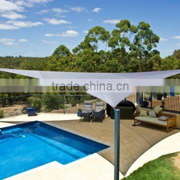 HDPE Waterproof Polyester Sun Shade Sail Awning Shade Tarps photo-6