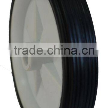 Chinese Semi Pneumatic Plastic Wheel Rubber Wheel/wheelbarrow Tyre.plastic Hub Wheel photo-5