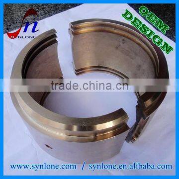 Custom made brass casting tungsten carbide bushing parts