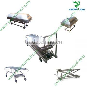 YSSJT-1C Stainless Steel Mortuary Equipment Hydraulic Corpse Lifter photo-4