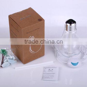 New Explosion Models Colorful Light Bulb Humidifier Discoloration Night Light Creative Mini USB Household Mute Humidifier photo-3