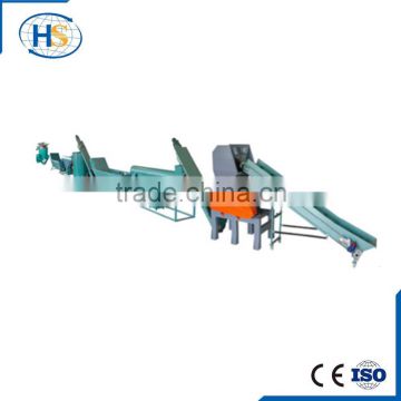 Cost waste plastic material recycling machines price for extruder and washer