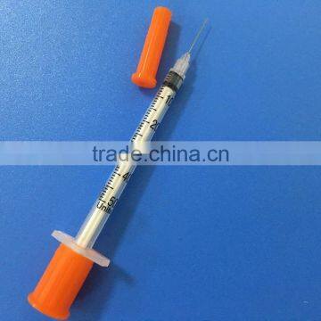 Disposable Insulin Syringe 1ml 0.5ml 0.3ml With Fixed Needle Syringe Factory photo-3