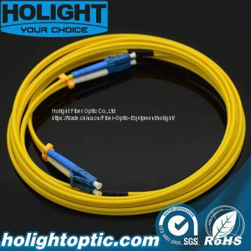 Optical Patch Cord LC to LC Duplex Sm 3.0mm Yellow photo-2