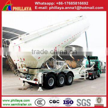 Heavy Duty Tri Axles Transport Bulk Cement Tank Truck Semi Trailer photo-6