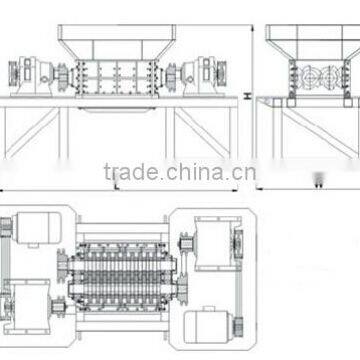 Plastic Bottle Cutting/slicing Scrap Metal Cans Shredding Machine photo-2