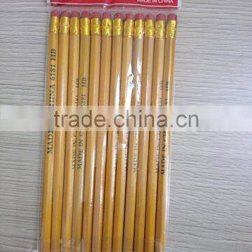 Promotional high quality wooden pencil