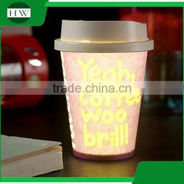 plastic decorative battery operated eye protection led study reading desk table night light lamp with lid