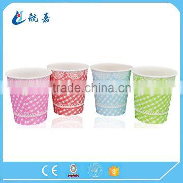 7oz Custom Printed Double PE Cold Drink Paper Cup With Lid photo-6