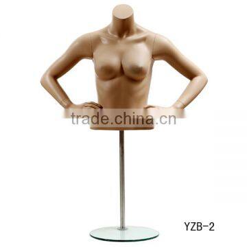 fiberglass half body dressmakers tailors mannequin