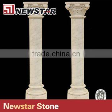 Newstar Roman Marble Round Pillar Design photo-3