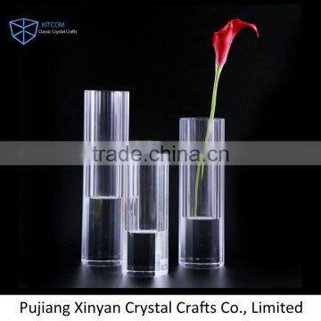 Super Quality simple bohemia beautiful crystal vase