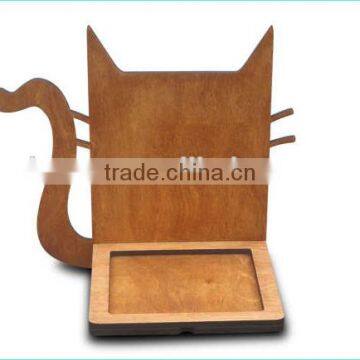 Cute Phone Accessory, Cat Phone Stand, Wooden Cell Phone Stand photo-4