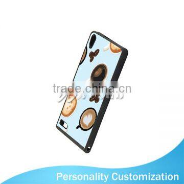 Wholesale Black Rubber TPU 2D 5.5 Inch Sublimation Cell Phone Plastic Cover For Ascend P6