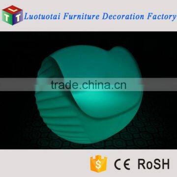 Unique Design LED Conch Shaped Sofa Luminous Shell LED Sofa for Sale photo-4