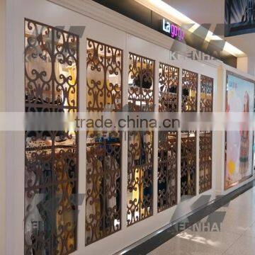 Custom-Made Stainless Steel Folding Sliding Doors Interior Room Divider photo-3