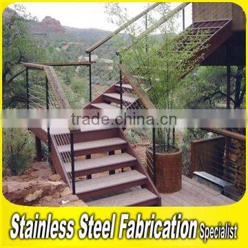 Decoration 304 316 Stainless Steel Outdoor Stairs Handrail photo-5