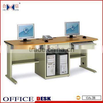 New design modular 2 person office desk