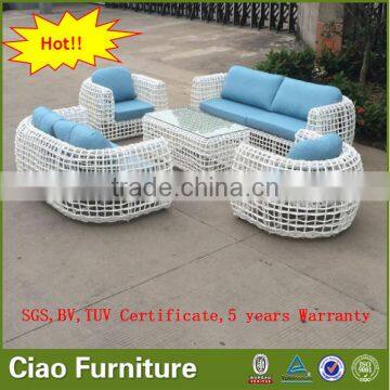 Discount Outdoor Furniture New Design Rattan Sofa photo-2