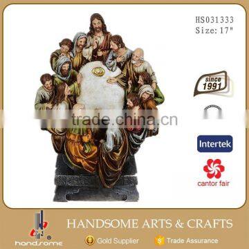 19 Inch Resin The Last Supper 3d Wall Hanging Sculpture Picture photo-6