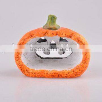 Pumpkin Candle Holder Ceramic Artware/Home Decoration Halloween Candlestick photo-6