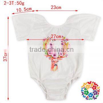 3 Pack Infant And Toddler White Summer Jumpsuits Natural Organic Blank Baby Onesie photo-5