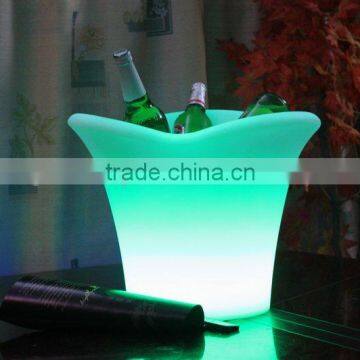 Rechargeable Colorful Led Large Wine Ice Bucket photo-3