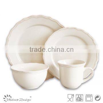 Ceramic 4person 16pcs Two-tone Glaze Dinner Set photo-2