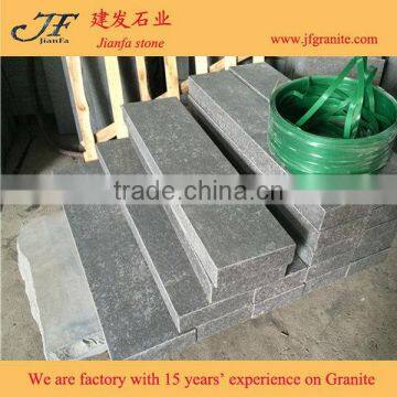 Flamed G684 Black Basalt Granite Kerbstone & Curbstone
