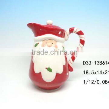 Ceramic jugs for Christmas