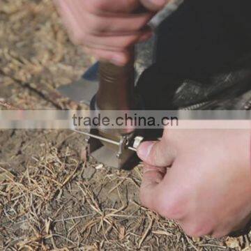 Good Quality Multifunction Fold Spade&Shovel Model#DJSV-IS Flint Knife Slicer Chop Screwdriver photo-2