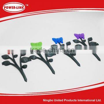 hot sales outdoor garden fence plastic butterfly Garden fance