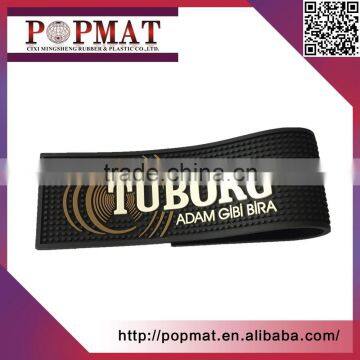 hot Promotional PVC Bar Mat With 3D Logo Bar Mat