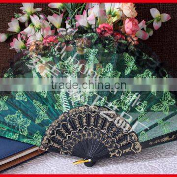Lace Fabric Fan for Party With Low Price photo-2