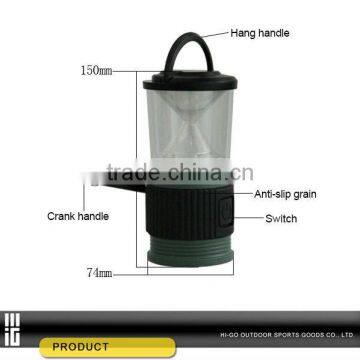 Hot Sale Hand Crank Camping Portable LED Lantern