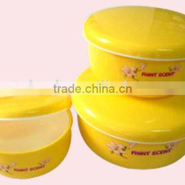 Food Grade KitchenPlastic Salad Bowl /Soup Bowl Set With Lid photo-2