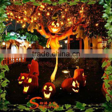 Garden Decoration; Life Size Fiberglass Cushow Statue photo-2