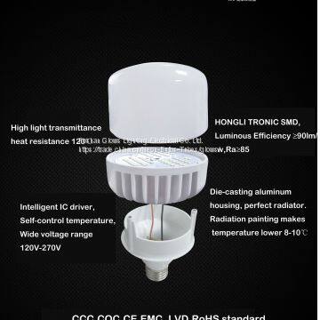 Die-casting Aluminum High Power Tshape Bulb
