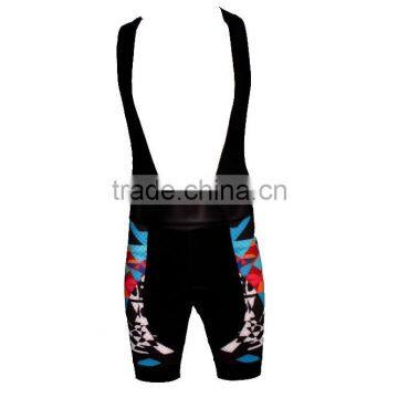 Wholesale high quality customize women cycling bib shorts for bicycle with padded