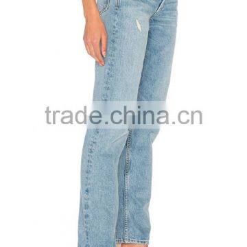 New Design Casual Modern Denim Pants Ladies Jeans Brands photo-2