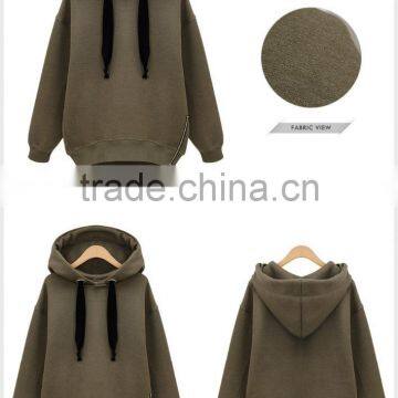 2016 Autumn and Winter Women Sweatshirts Long-sleeved Fleece Women Hooded Sweatshirts photo-2