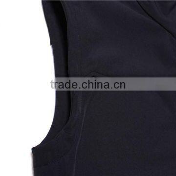 Hot Sale 100% Polyester Waterproof Product Men Softshell Vest photo-4