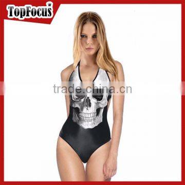 Factory wholesale 2017 new fashion sublimation print bathing suit