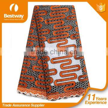 BestwayTex African Charming French Lace Fabric FL0208-5 photo-3