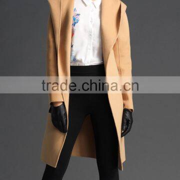 Maxnegio Hot Women Long Cashmere Coat Womens Wool Cashmere Duffel Coat photo-3