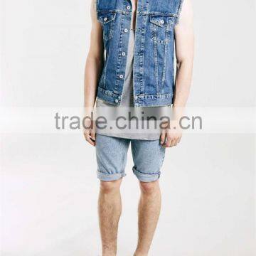 Trade Assurance Supplier Plain Grey Stringer Singlet for Men photo-3