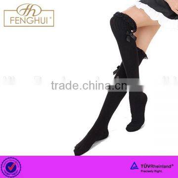 Latest Sexy lace bowknot stockings