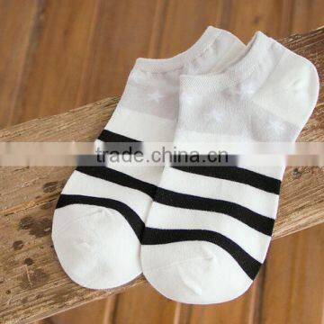 Zm33554a Fashion Simple Cheap Women Cotton Boat Socks for Wholesale photo-2